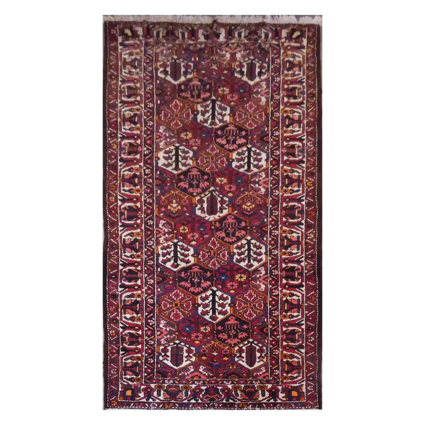 One Of The Kind Persian Bakhtiar Rug 10'2" x 5'3"